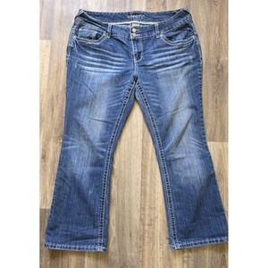 Vanity Jeans Women Blue 33w/29l Curvy Fit mom jeans normcore granola stetchy